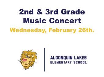 2nd/3rd Grade Music Concert